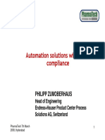 GAMP Automation Solutions Compliance