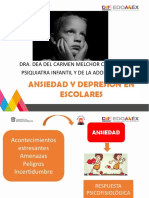 Ansiedad y depresión en escolares: causas, síntomas y tratamiento