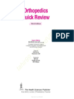 Orthopedics Quick Review - 3rd Edition (2015)