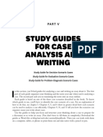 2 - Study Guides For Case Analysis and Writing