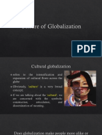 Culture of Globalization