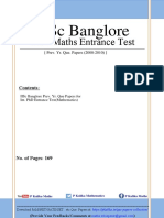 IISc Banglore (2000-2010) 169pages