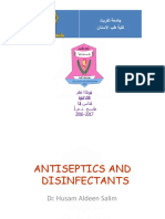 Antiseptics and Disinfectants Guide