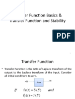 Transfer Function Basics & Transfer Function and Stability