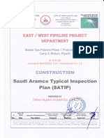Master Gas Pipeline Phase 1 Construction Inspection Report