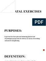 Antenatal Exercises