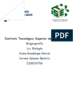 Busca Ejemplos de Grupos de Organismos Que Presenten Los Siguientes Tipos de Áreas de Distribución