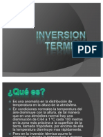 Inversion Termica
