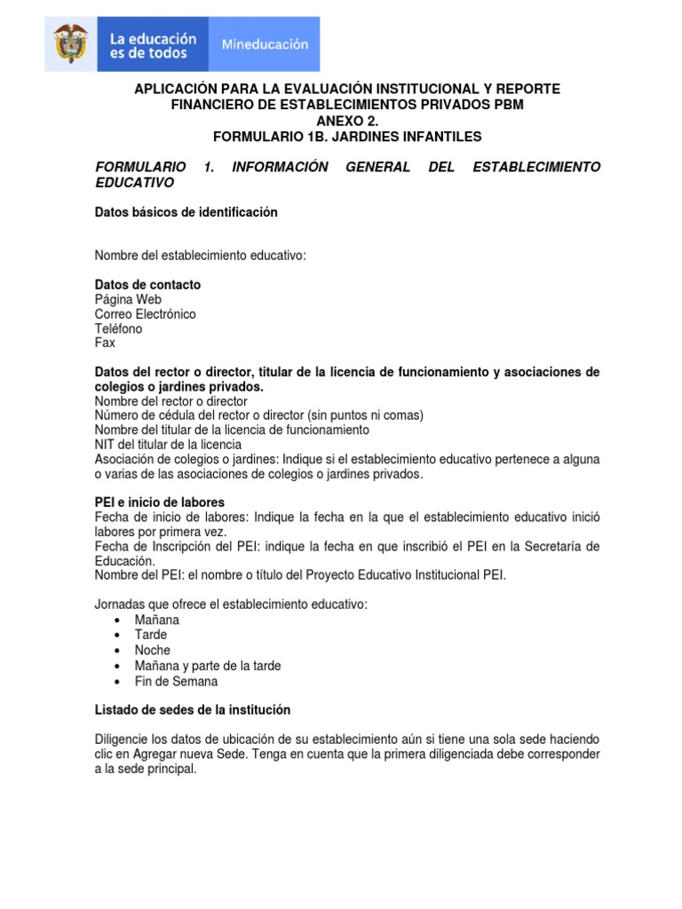 Presupuesto Jardines Infantiles en Colombia | PDF | Educación de la ...