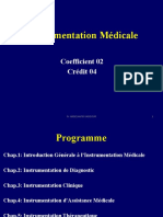 L3 GB Instrumentation Médicale Partie 1