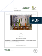 The Role of Species Diversity, Nitrogen and Soil Microbes in Plant Physiology and Growth - Isaac Ondigo