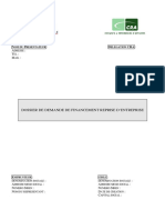 Dossier Financement Caisse D-Epargne CRA0610