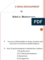 New Drug Development: Rahul A. Bhalerao