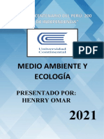 MEDIO AMBIENTE Y ECOLOGIA - PA3 - Henrry Omar