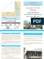 IMD Leaflet for Chiangmai_2009
