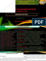 Tesis I Justificación de Investigación