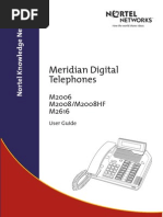 Meridian Norstar M2006 M2008 M2616