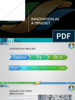 Innovation As A Mindset - SEVP Operation II