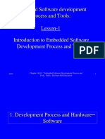Embedded Software Tools and Development Process