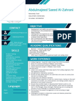 Abdulmajeed Alzahrani CV English