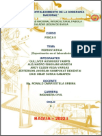 Informe de Hidrostatica Aplicada en Laboratorio (UNIFSLB)