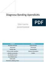 Diagnosa Banding Apendisitis