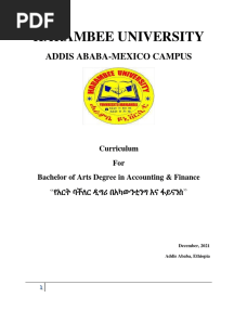 Accounting Curriculum IFRS Final Edited