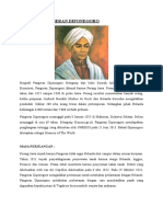 Biografi Pangeran Diponegoro