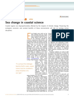 Sea Change in Coastal Science: Editorial