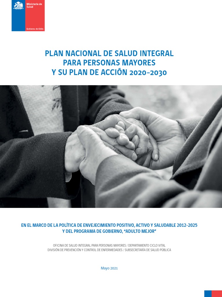 Plan Nacional de Salud Integral para Personas Mayores v2 | PDF ...