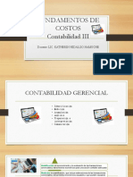 Fundamentos de costos y contabilidad gerencial