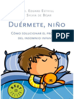 Duérmete, Niño Insomnio Infantil - Eduard Estivill