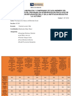 Rúbrica de Evaluación Psicologia de La Salud