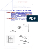 Superficie y Volumen de Control