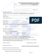 Solicitud de Documentacion Clinica