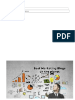 100 Blog Sites Marketing