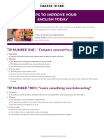 3 Tips To Improve Your English Today