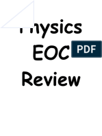 Physics EOC Review