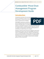 Combustible Wood Dust Management Program Development Guide: D3-115-3 Employer Duties-Wood Dust Mitigation and Control