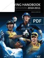 ICC Cricket Playing Handbook 2010 2011