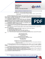 Decreto #6.753, de 30 de Março de 2022