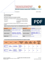 All India Council For Technical Education: Approval Process 2020-21 Extension of Approval (Eoa) - Corrigendum