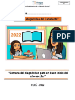 Ficha Diagnostica Del Estudiante 2022