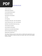 Accounting Entries For The Asset Life Cycle