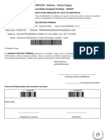 Requerimento para Redução Da Taxa de Inscricao