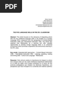 Download The Five Language Skills in the Efl Classroom by richardx SN57174931 doc pdf