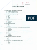 Yun Jae's Watershed Test