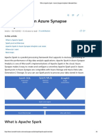 What Is Apache Spark - Azure Synapse Analytics - Microsoft Docs