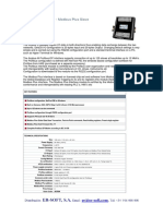 Profibus Master - Modbus Plus Slave: 512 Bytes (Max 64 Bytes As Modbus Plus Global Data) Ytes, Max