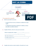 La Coma para Tercer Grado de Primaria